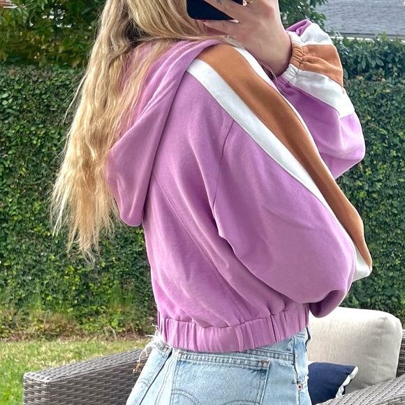 LSpace cinched waist hoodie - Picture 5 of 7